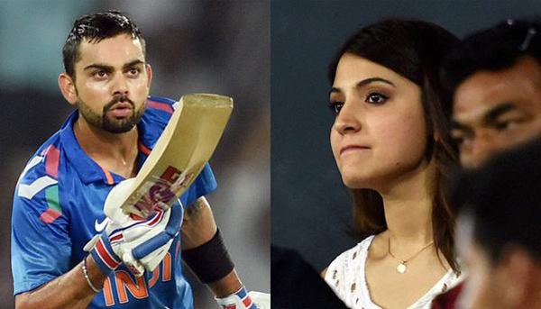 When Virat Kohli blew a flying kiss to his ladylove Anushka Sharma